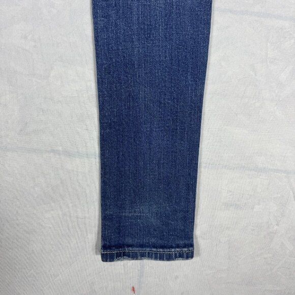 Miss Me Skinny Jeans Womens Blue Deinm Studded Whiskering Pockets Outdoor 25 - Picture 12 of 16